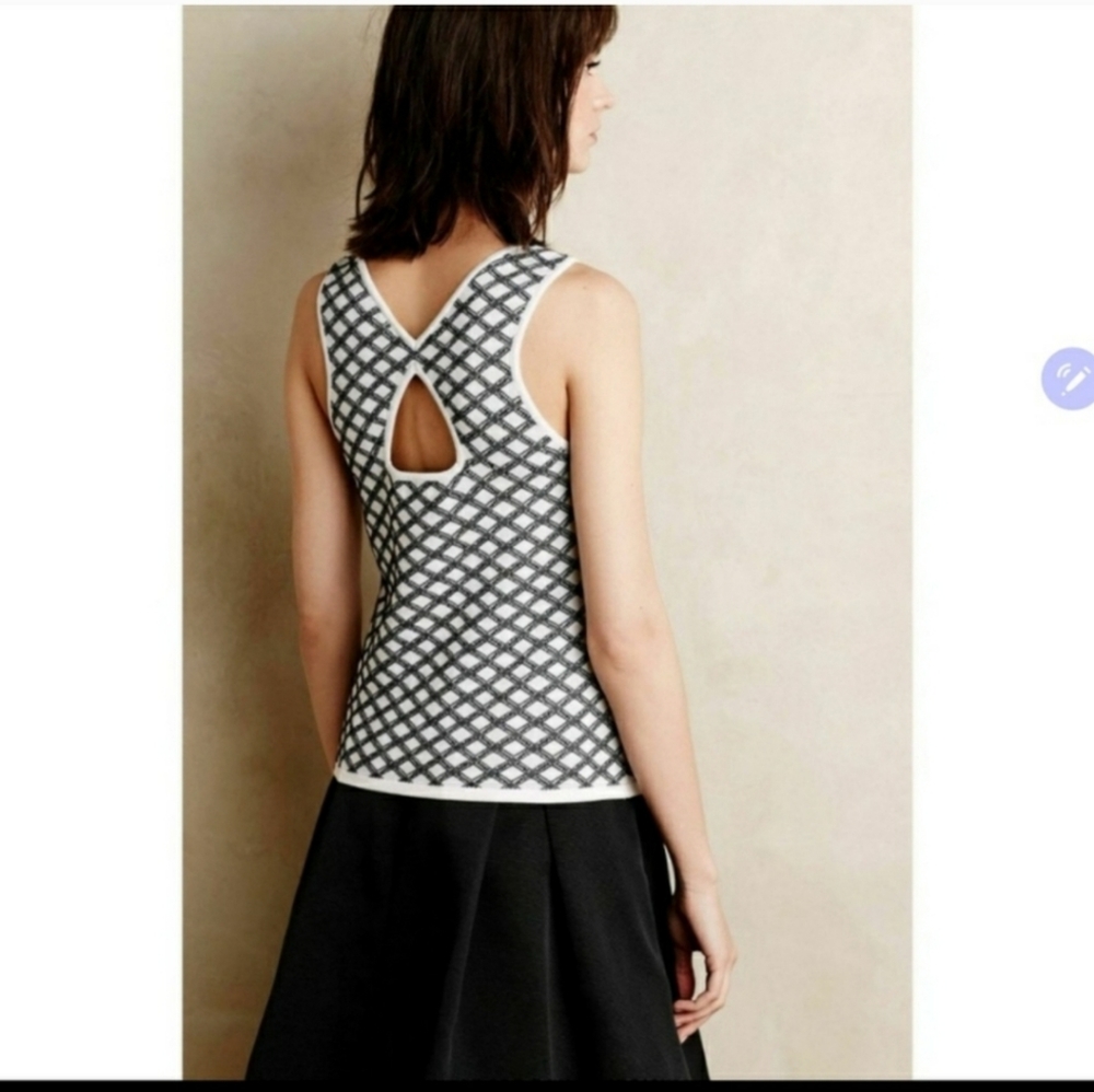 Anthropologie moth sleeveless sweater